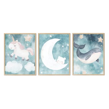 komplet dziecięcych plakatów sweetest dreams