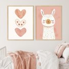 llama love zestaw plakatów llama love zestaw plakatów