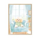 plakat z pieskiem prince poodle plakat z pieskiem prince poodle