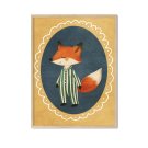 plakat dziecięcy sleepy fox