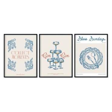 collect moments plakaty w zestawie