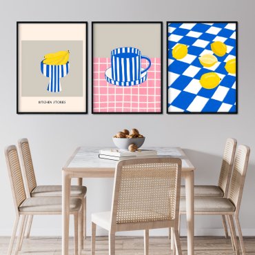 kitchen stories plakaty w ramach