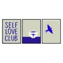 plakaty w komplecie self love time