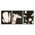 plakaty w zestawie white dog
