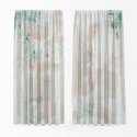 Komplet zasłon z nadrukiem antique fresco