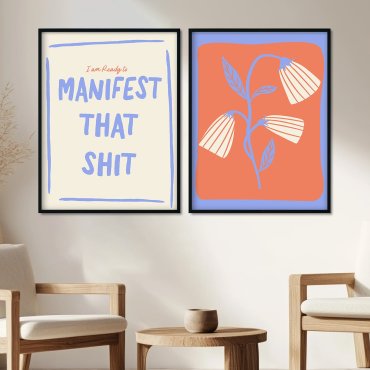 plakaty w zestawie manifest that