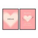 plakaty w zestawie wildest dreams