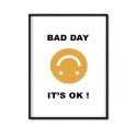 plakat ścienny bad day