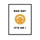 plakat ścienny bad day