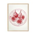 plakat z figą fig dessert