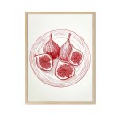 plakat z figą fig dessert plakat z figą fig dessert