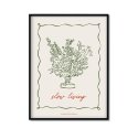 french vase plakat ścienny
