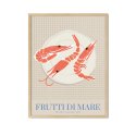 frutti di mare plakat owoce morza