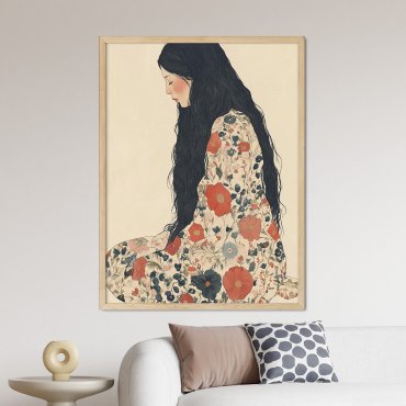 plakat ścienny garden dress