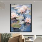lily pond plakat w ramie