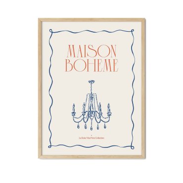 maison boheme plakat ścienny