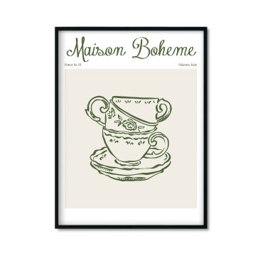 palermo coffee plakat