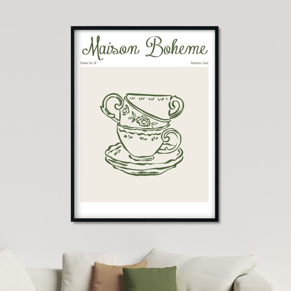 palermo coffee plakat