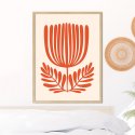ruby tulip plakat w kwiaty