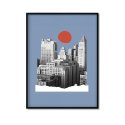 plakat miejski sunrise boulevard