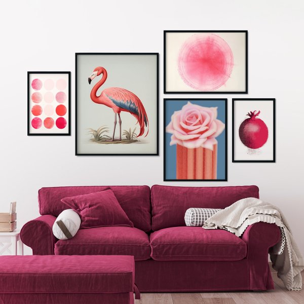 galeryjka plakatów flamingo pink galeryjka plakatów flamingo pink