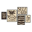 plakaty w zestawie self care