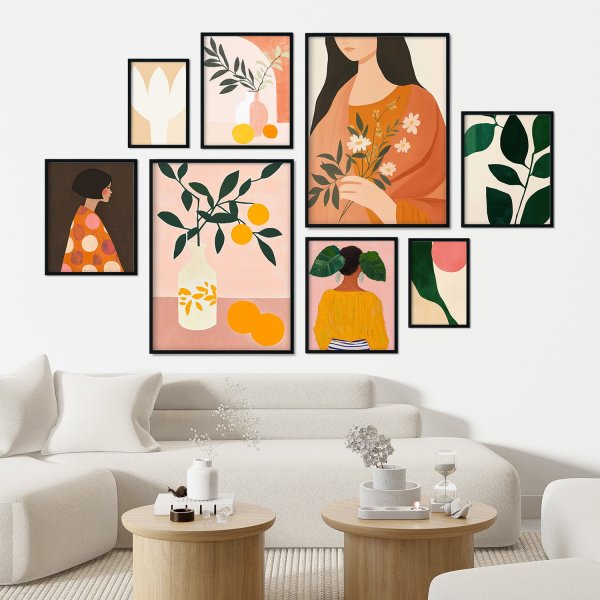abstract clementines plakaty w galerii