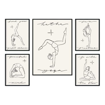 sun salutation plakaty zebrane w galerię