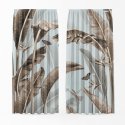 Komplet zasłon z nadrukiem Artful Palms