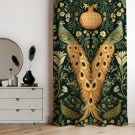 Zasłony z wzorem Peacock Grove