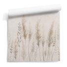 Tapeta ścienna z motywem łąki - Pampas Grass Tapeta ścienna z motywem łąki - Pampas Grass