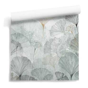 tapeta ścienna gingko deco