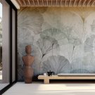 tapeta ścienna gingko deco