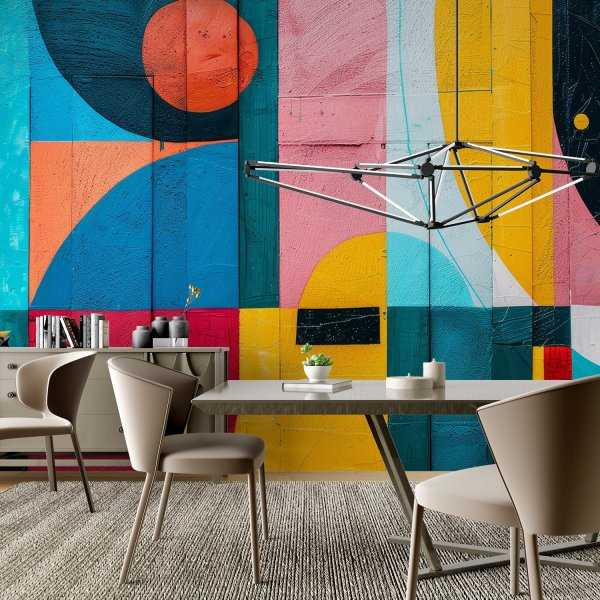 tapeta geometryczna