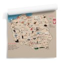 mapa polski dla dzieci