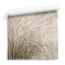 tapeta na ścianę airy miscanthus