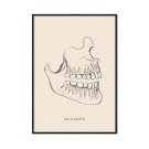 dentysta profil szczęki plakat