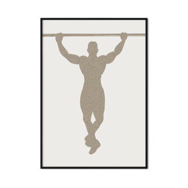 siłownia crossfit plakat ścienny