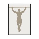 siłownia crossfit plakat ścienny