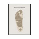 plakat akupresura stopa