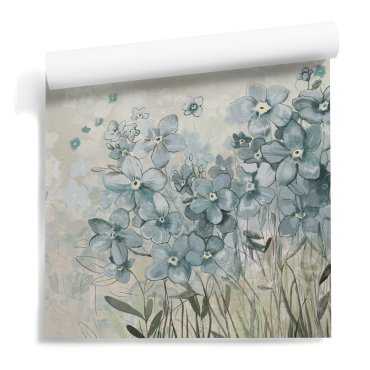 Forget-me-not Field tapeta kwiecista