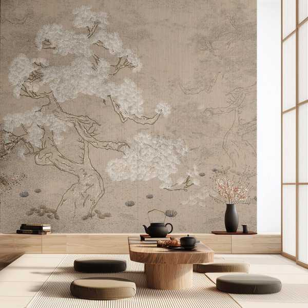 tapeta z drzewem bonsai