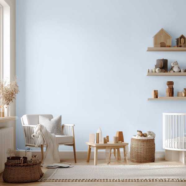 tapeta na ścianę pastel blue