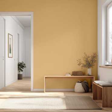 jednolita tapeta na ścianę golden sand