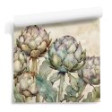 tapeta na ścianę artichoke bouquet