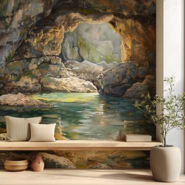 tapeta mysterious cave