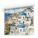 tapeta santorini vibes