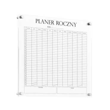 planer roczny na dystansach