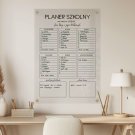planer transparentny szkolny planer transparentny szkolny