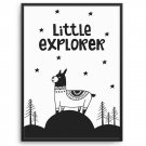 LITTLE EXPLORER - Plakat dla dzieci